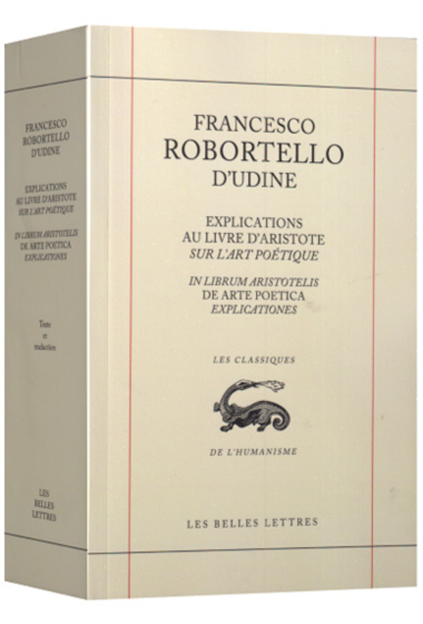 Explications au livre d’Aristote Sur l’Art poétique