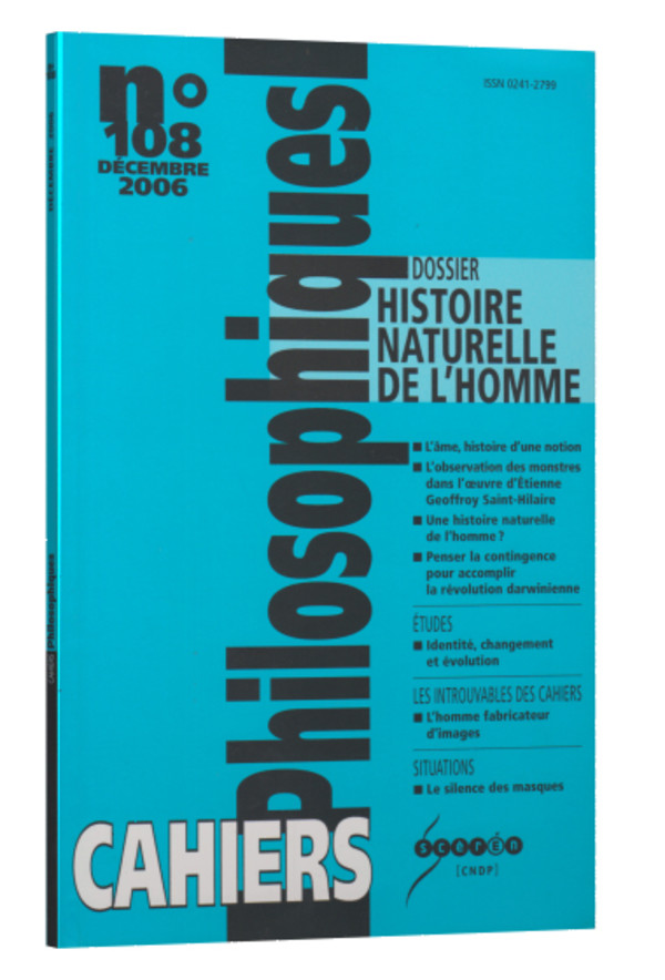 Histoire naturelle de l’homme