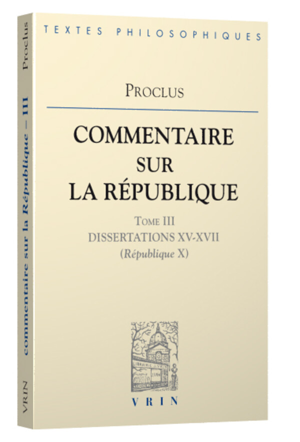 Commentaires sur le Timée Livre 1