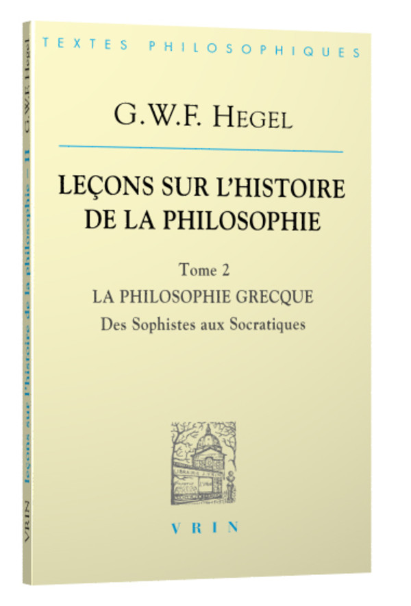 Leçons sur l’histoire de la philosophie II