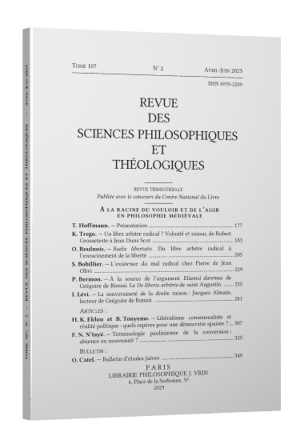 Essays on the History of Philosophy / Essais sur l’histoire de la philosophie