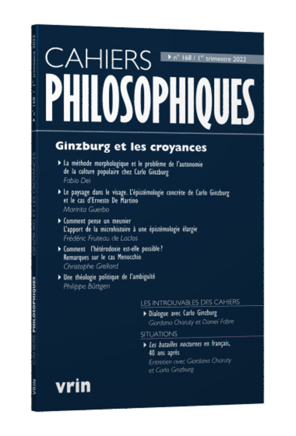 Ginzburg et les croyances