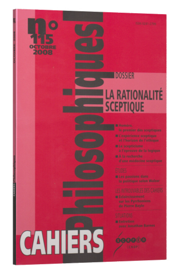 La rationalité sceptique