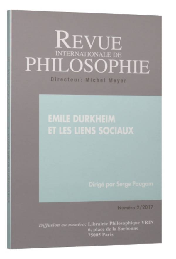 Émile Durkheim et les liens sociaux