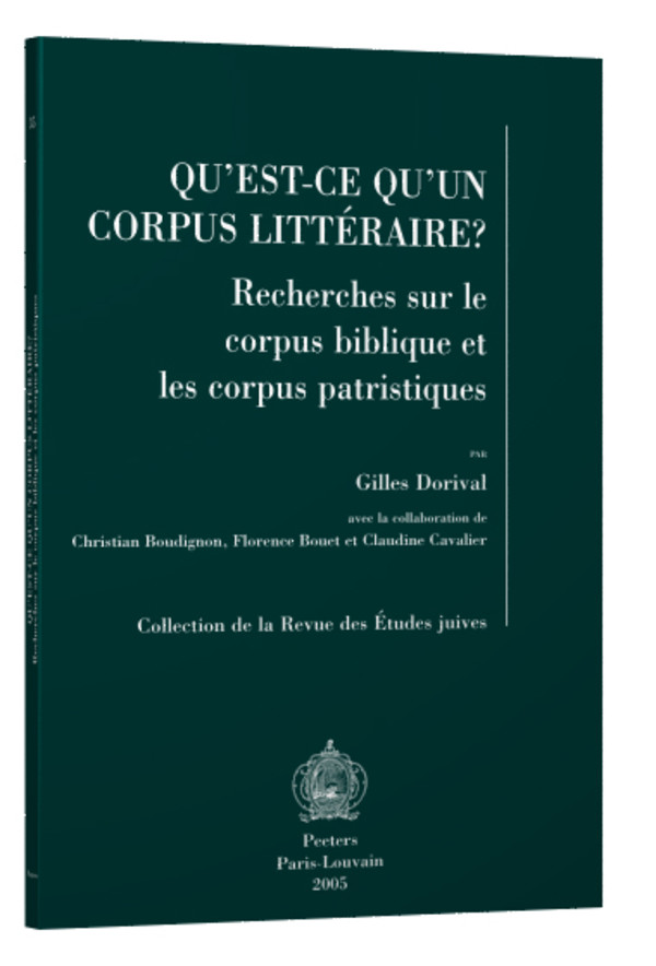 Qu’est-ce qu’un corpus littéraire?