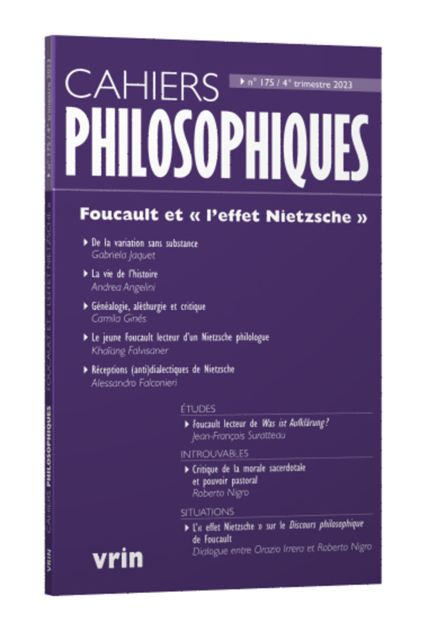 Foucault et « l’effet Nietzsche »