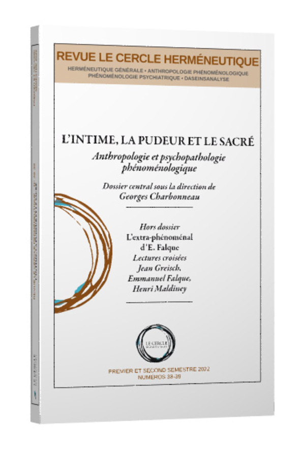 L’intime, la pudeur et le sacré