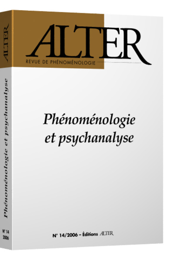 Phénoménologie et psychanalyse