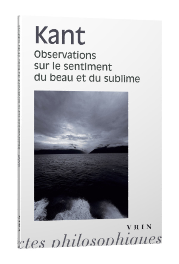 Observations sur le sentiment du beau et du sublime