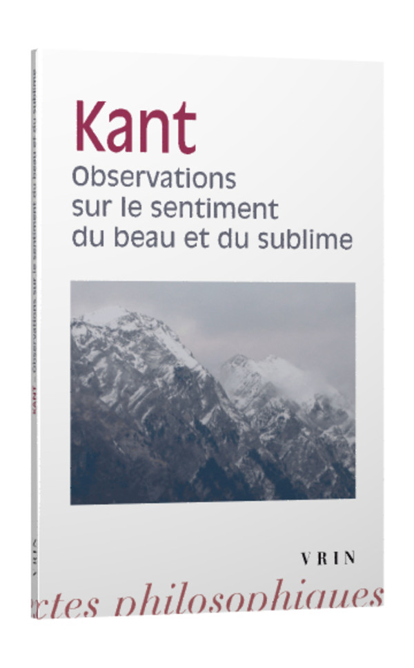 Remarques touchant les Observations sur le sentiment du beau et du sublime