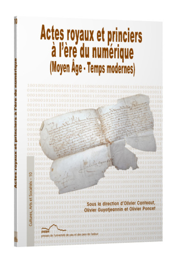 Actes royaux et princiers à l’ère du numérique