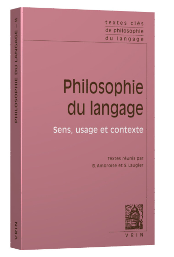 Textes clés de philosophie du langage
