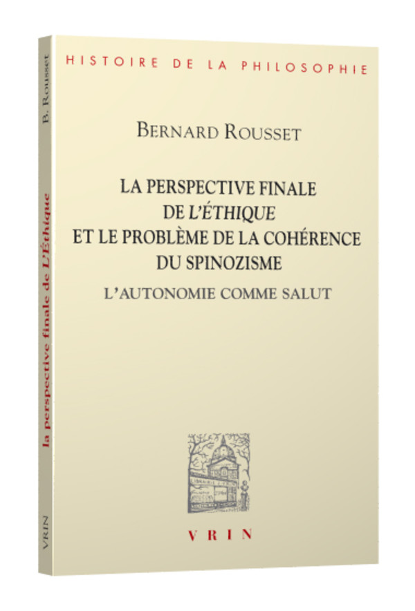 La perpsective finale de l’Éthique