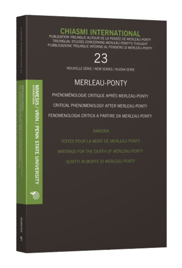 Anthropocène et phénoménologie critique