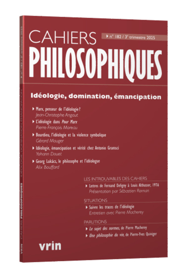 Idéologie, domination, émancipation