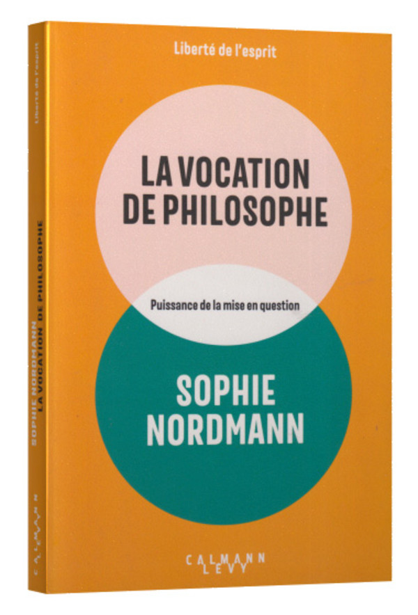La vocation de philosophe