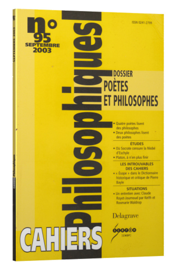 Poètes et philosophes