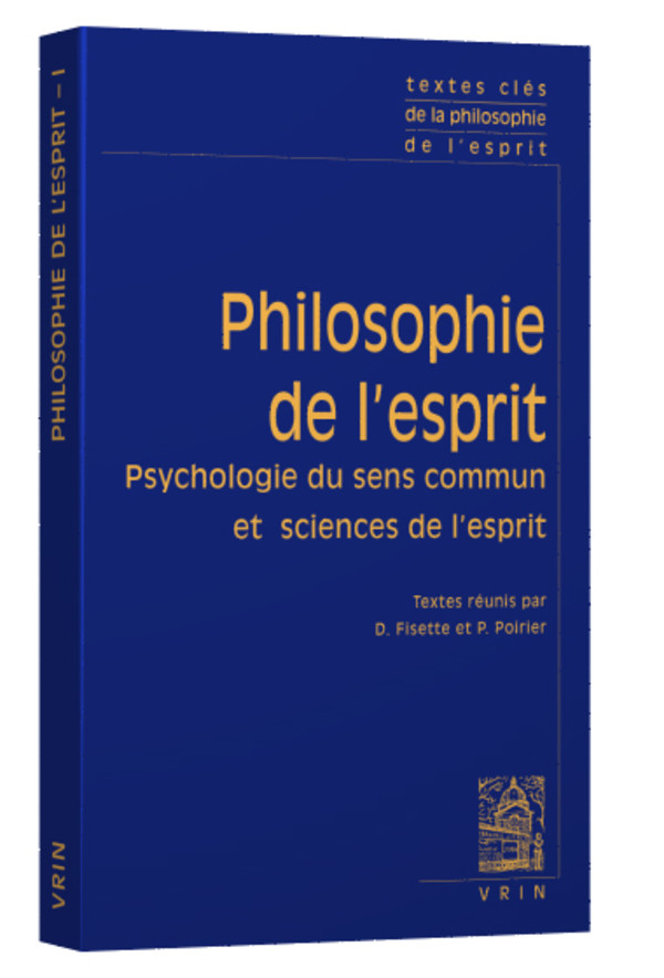 Textes clés de philosophie de l’esprit