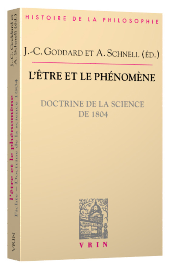 L’être et le phénomène