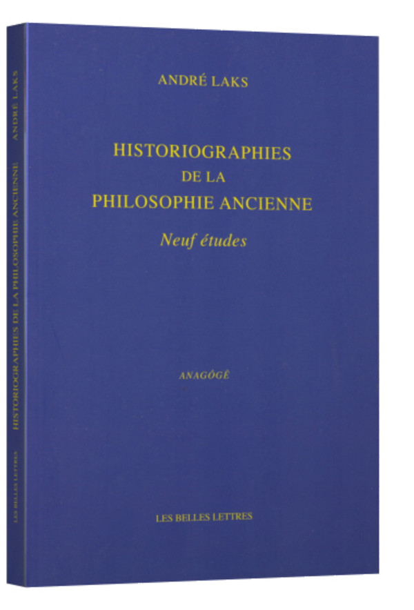 Historiographies de la philosophie ancienne