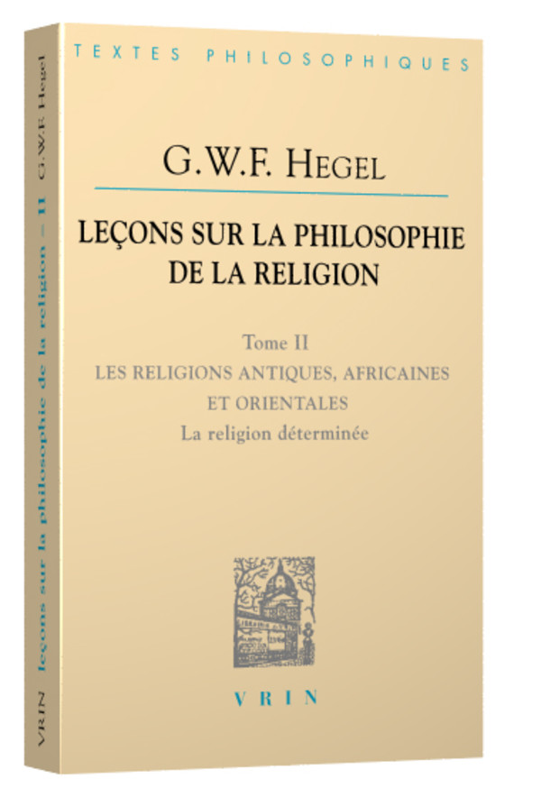 Leçons sur l’histoire de la philosophie II